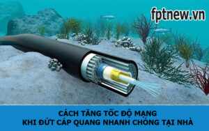 Cách tăng tốc độ mạng khi đứt cáp quang nhanh chóng tại nhà