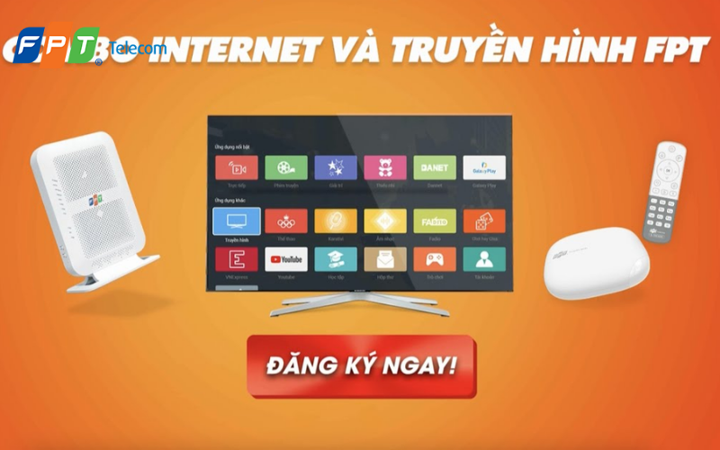 Báo giá gói Combo internet - truyền hình lắp mạng FPT Kiên Giang 